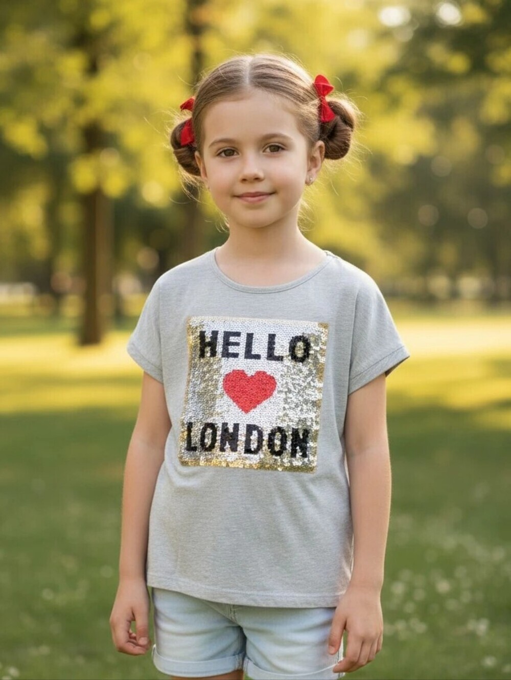LC Waikiki Hello London Girls Tee